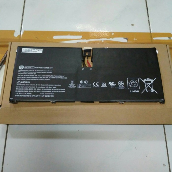 BATERAI ORI HP ENVY ULTRABOOK SPECTRE XT 13 13-2120TU 13-2021TU HD04XL TERMURAH
