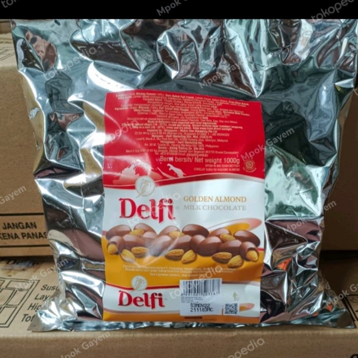 

Coklat Delfi Bites 1Kg Mede / Almond Terlaris