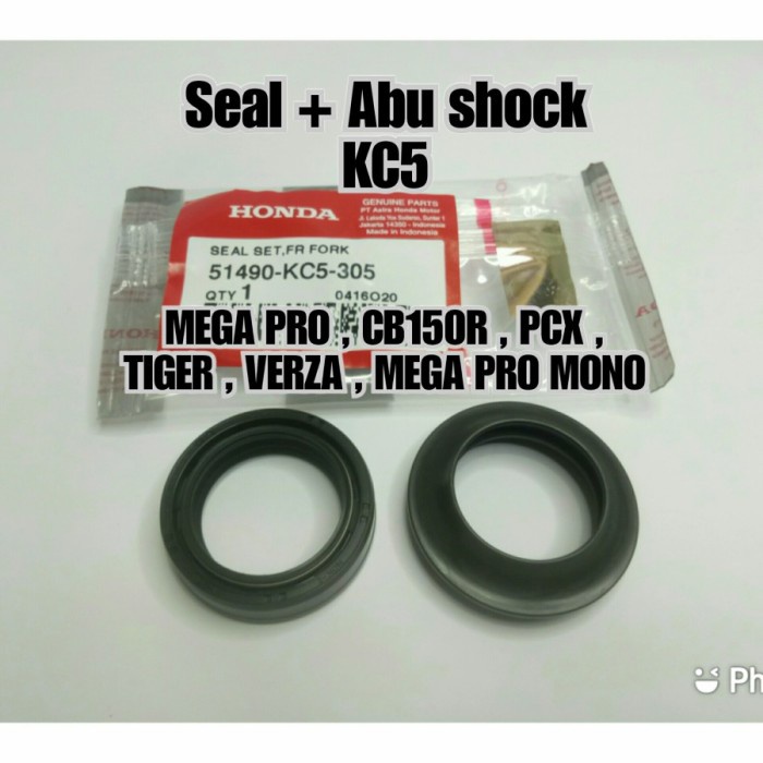 Seal shock + abu shock depan KC5 1000% ORI ASLI CB150R , VERZA sock