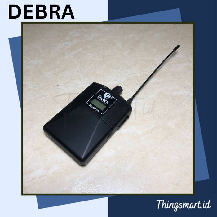 DEBRA Audio Pro ER-102 Wireless Earmonitor Sistem Musik Recording