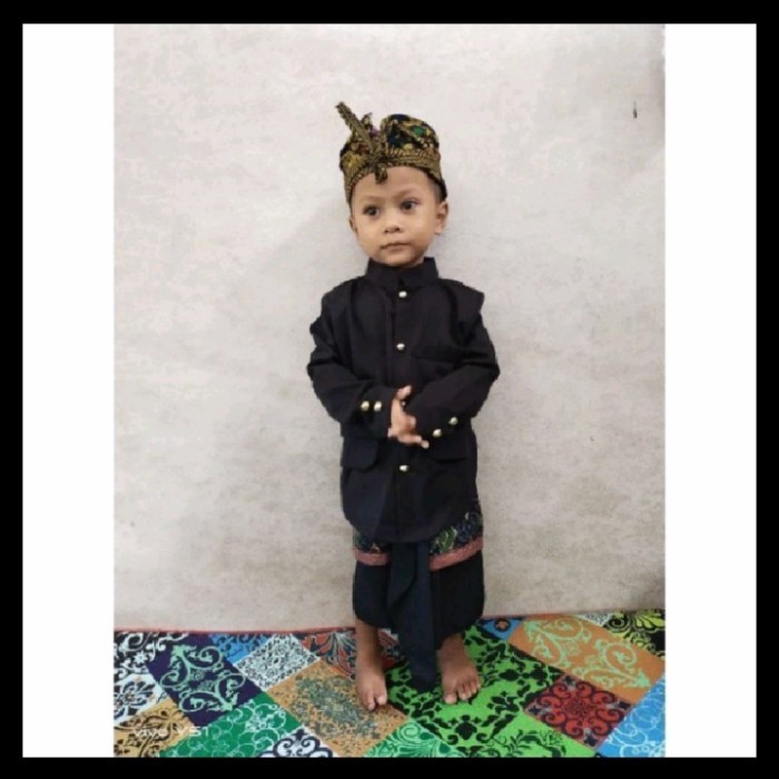 baju adat anak khas Lombok bahan tessa baju tradisional
