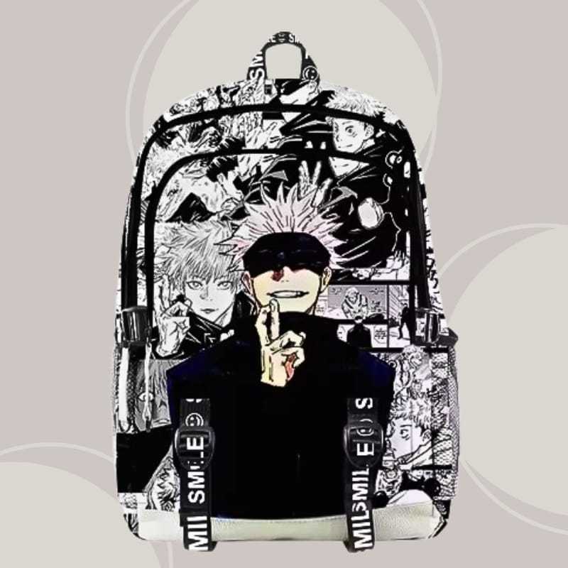PROMO / Tas Sekolah Anak SD SMP Ransel Sekolah Karakter Anime GOJOSATORU Tas Sekolah Anak Laki laki