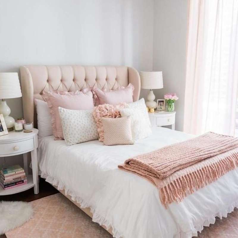 Divan tempat tidur Alland 180x200 dipan headboard *