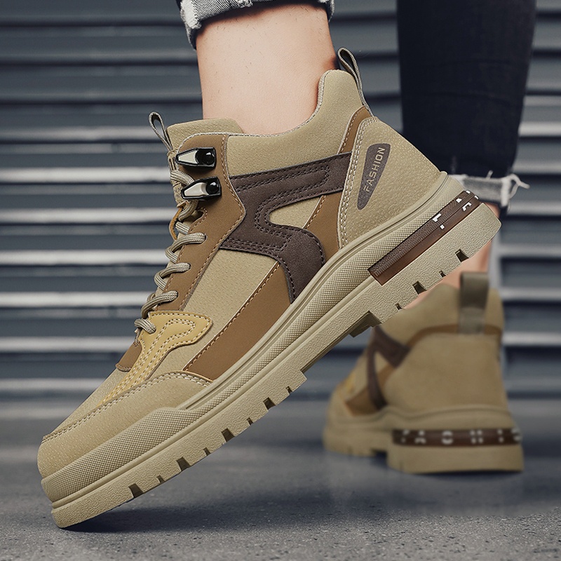 Sale Keeping Sepatu Pria Outdoor Sepatu Sneakers Jungle Vintage Boots Sepatu Cowok Hiking Jalan