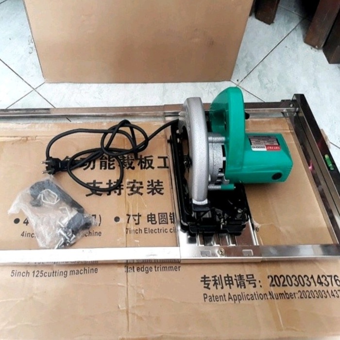 Alat Bantu Potong Kayu Papan Track Circular Saw 820X410Mm Circle Track