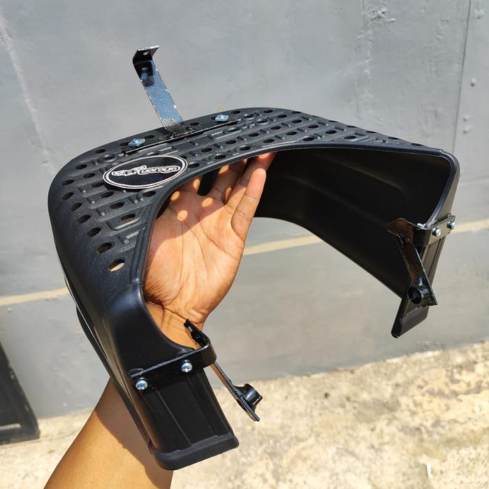 HEMAT Keranjang Honda Supra x 125 DD R FULLSET Keranjang Bagasi Tengah Supra X 125 R PLASTIK Dobel