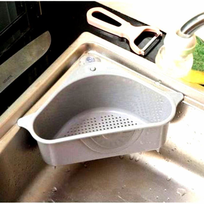 BERKUALITAS keranjang sampah bak cuci piring/saringan sampah bak cuci piring