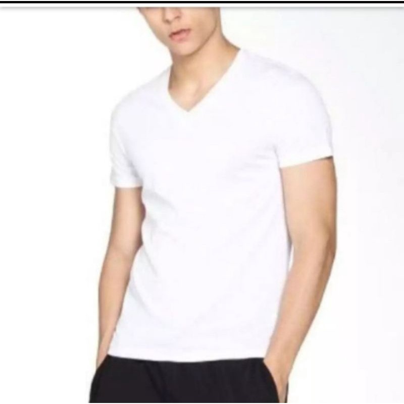 PROMO / KAOS POLOS V NECK PRIA/KAOS OBLONG V NECK PRIA/KAOS DALAMAN V NECK PRIA