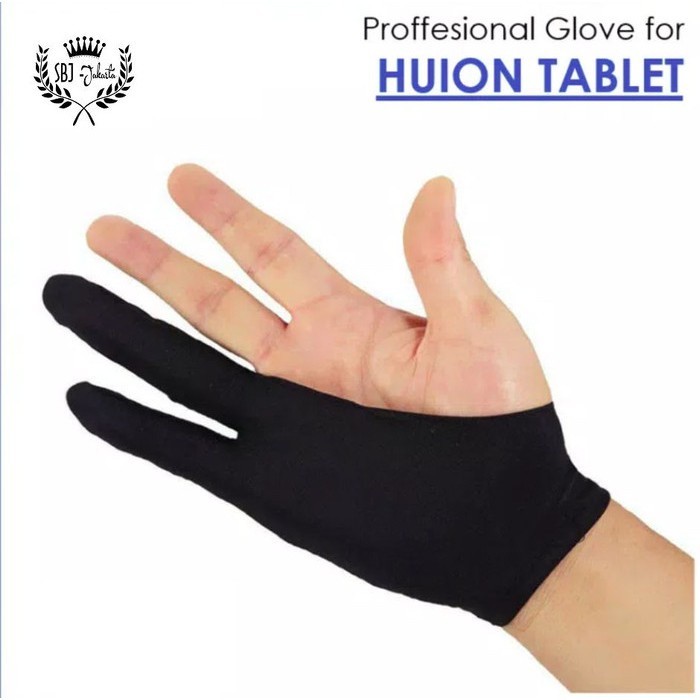 TrendyOi- Sarung Tangan Drawing Pen Tablet Huion Wacom Glove