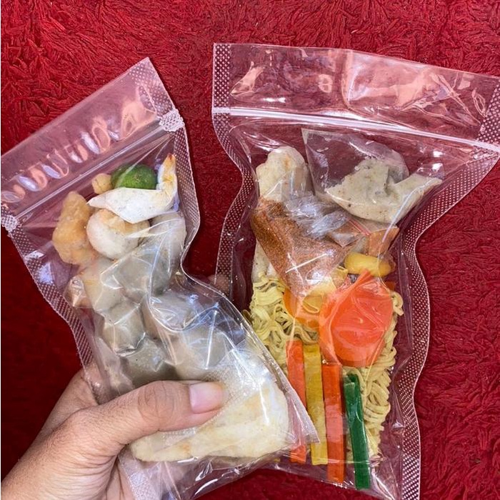 

paket campur 12 bks boci seblak cuanki Food Pedas