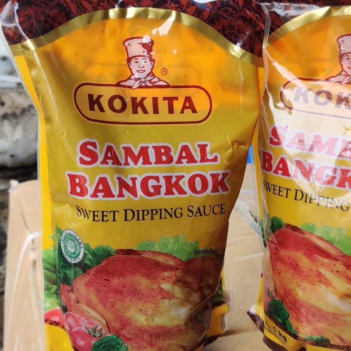 

Kokita Sambal Bangkok Sweet Dipping Sauce Dimsum 1kg Pouch MURAH Best