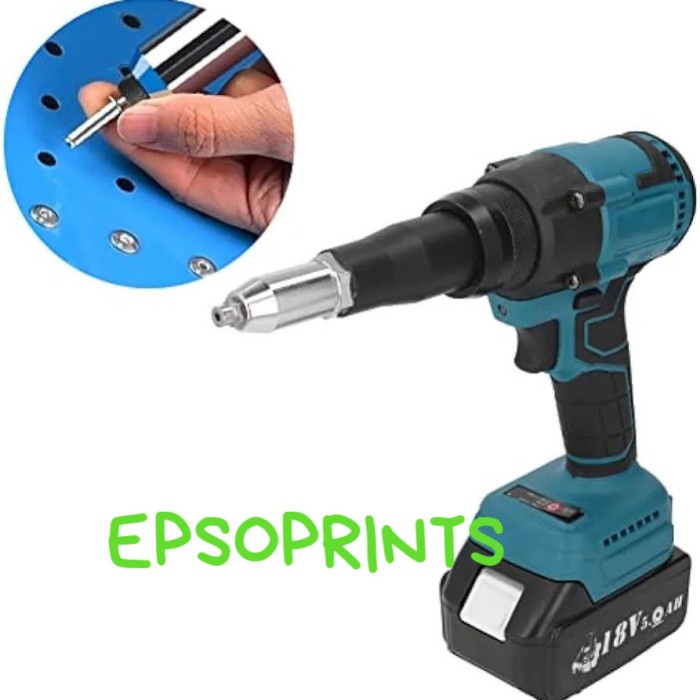 Mesin Bor Rivet Electric Rivet Gun cordles Alat bor rivet mesin rivet
