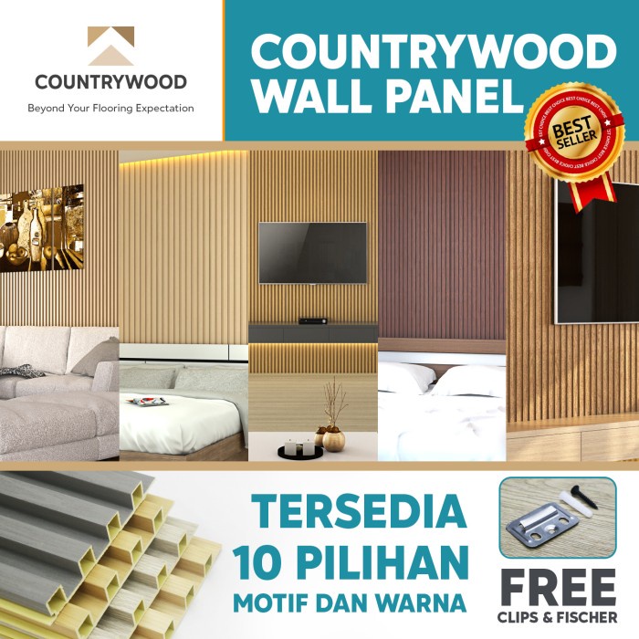 PREMIUM Wall Panel UPVC Countrywood