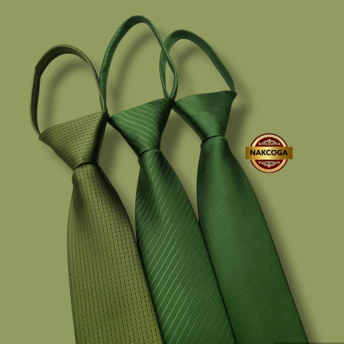 PREMIUM dasi hijau army dasi hijau olive dasi pesta pernikahan wedding pria