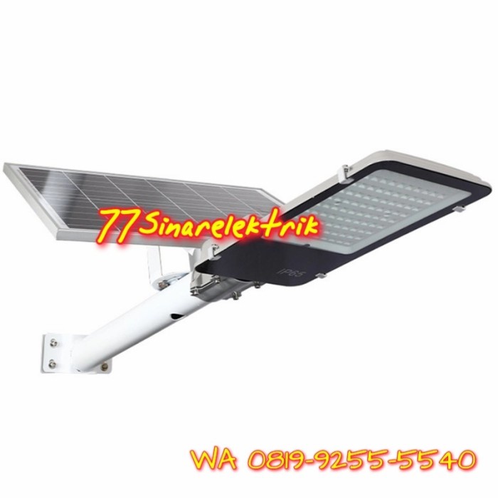 PREMIUM Lampu Jalan PJU Solar Cell 100Watt / Lampu Jalan Tenaga Surya