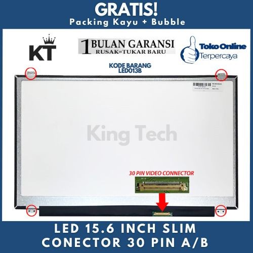 LCD LED LAPTOP 15.6 INCH SLIM 30 PIN