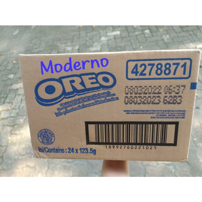 

Oreo 133 gr vanilla dus an