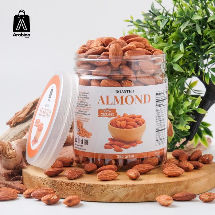 

Arabina Kacang Almond Panggang Roasted Almon Organik