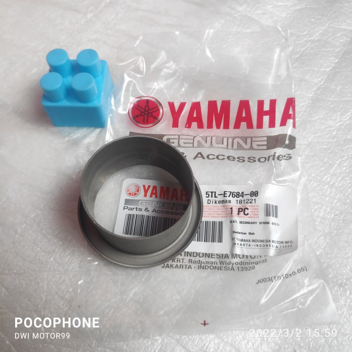 TERLARIS CORONG PULLY CVT BELAKANG MIO SPORTY SMILE ORIGINAL