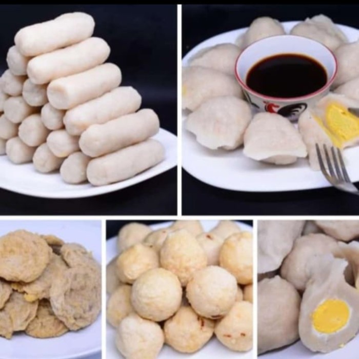 

terbaru !!! pempek tenggiri 40 pcs asli palembang cuka kental ready