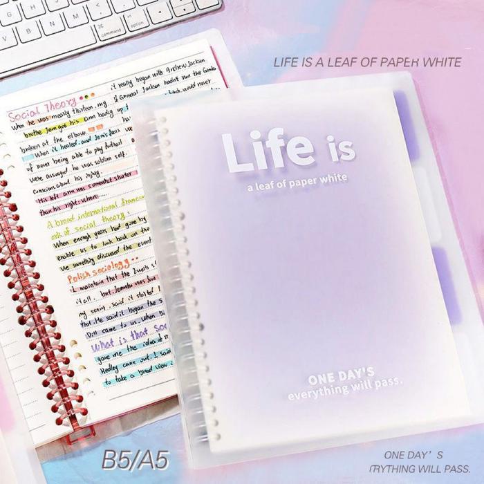 

Promo Winzige Binder B5 A5 Buku Tulis Sekolah Lucu Buku Notebook Aesthetic Korea Besar Binder Kuliah