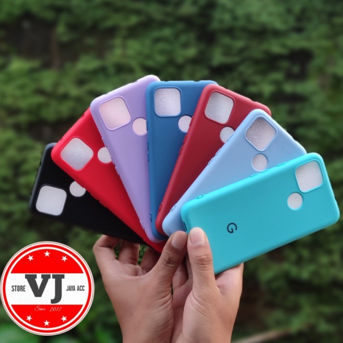 Softcase Google Pixel 5 With LOGO Case Beludru Pixel5