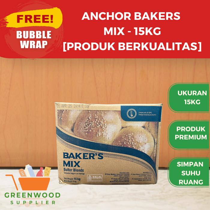 

DISKON [BUTTER BLEND] ANCHOR BAKERS MIX / BAKING MIX - 15 KG READYY