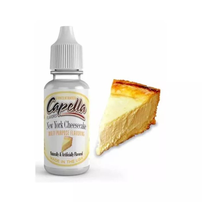 

READY STOK CAPELLA FLAVORS NEW YORK CHEESECAKE READYY