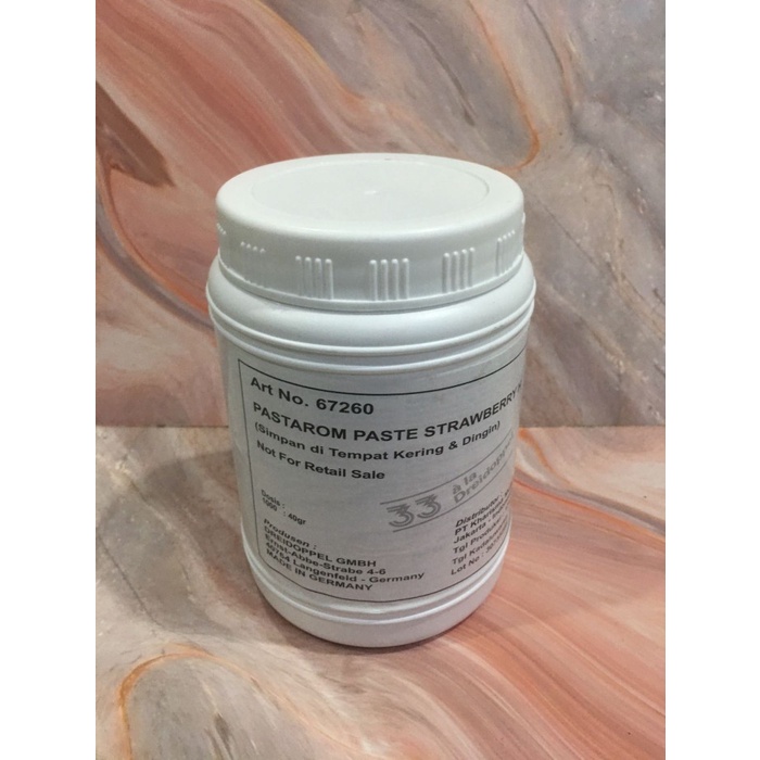 

READY STOK DREIDOPPEL PASTAROOM STRAWBERRY H PASTE 1KG READYY