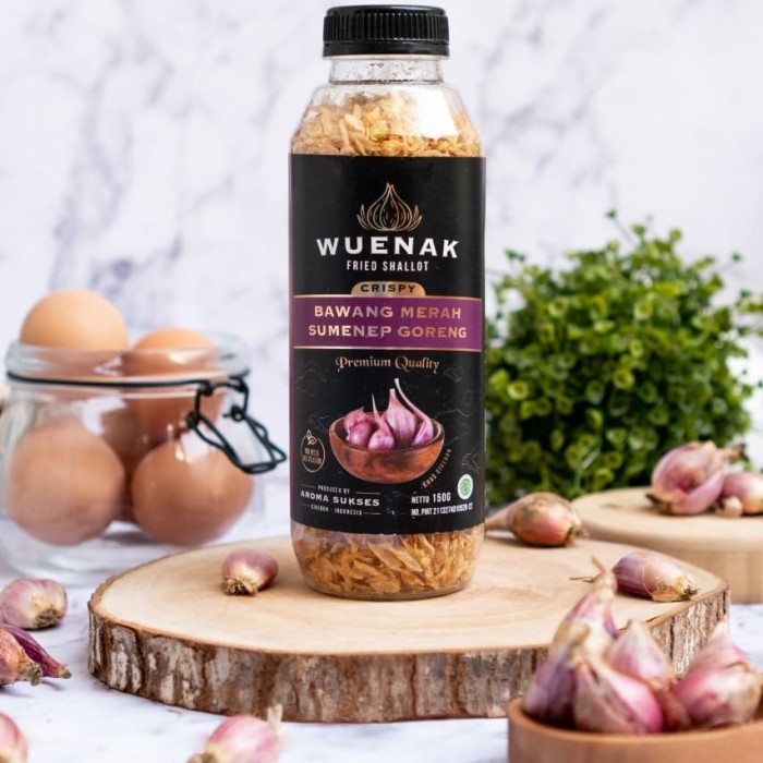 

BAWANG GORENG SUMENEP WUENAK NETT 150 g PREMIUM QUALTY / FIRST HAND