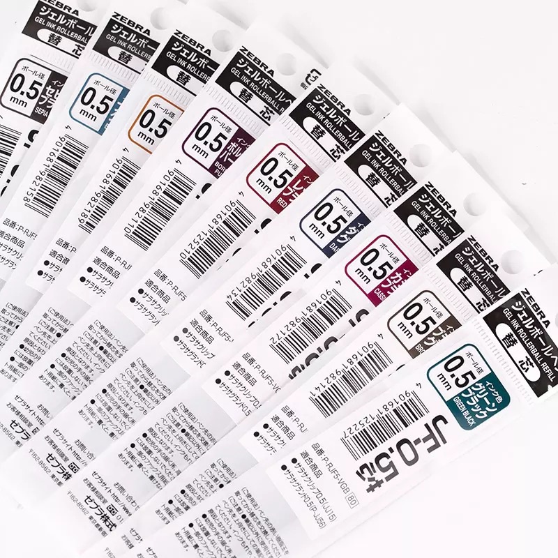

NEW ZEBRA SARASA GRAND REFILL VINTAGE COLOR GEL INK 0.5MM P-RJF5 GOOD PRODUK SIAP KIRIM