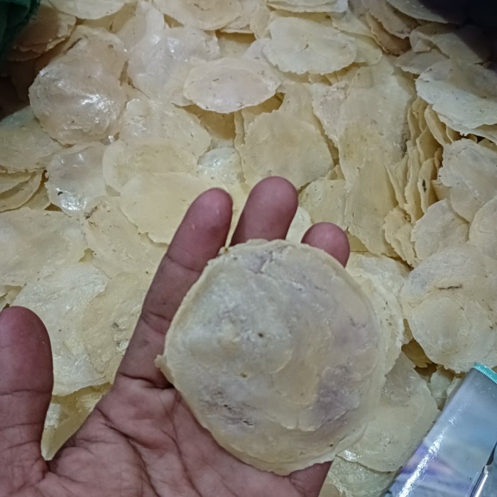 

Emping Melinjo Mentah LB/Kemasan 1 Kg/Emping Melinjo Limpung