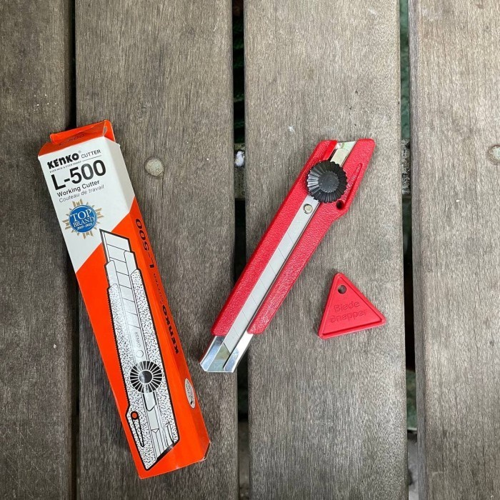 

(BestSeller) Pisau Cutter Tukang Besar dan TAJAM Karter Tukang Kayu Bangunan