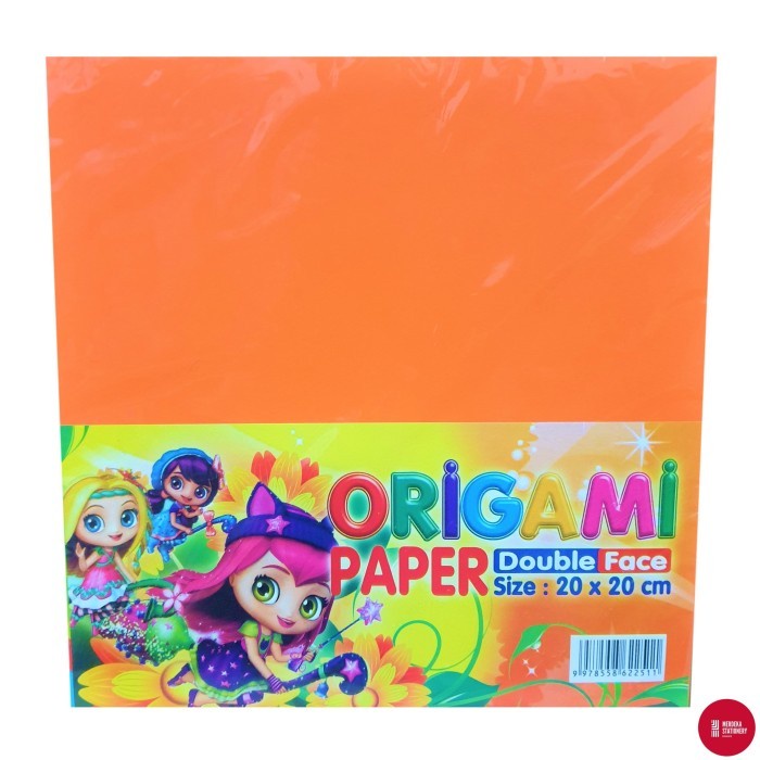

(BestSeller) Kertas Lipat Origami Dua Sisi/Double Side 24 Lembar Campur 20x20 cm