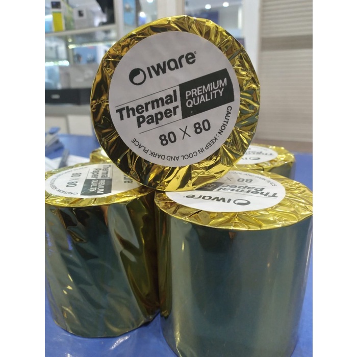 

(BestSeller) Kertas Thermal 80x80mm Peper Thermal Kualitas Terjamin Cetak Bagus