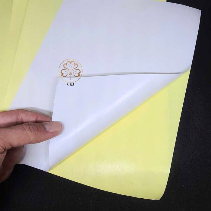 

(BestSeller) STICKER HVS A4 ISI 50 LEMBAR / KERTAS STIKER HVS INKJET DOFF A4