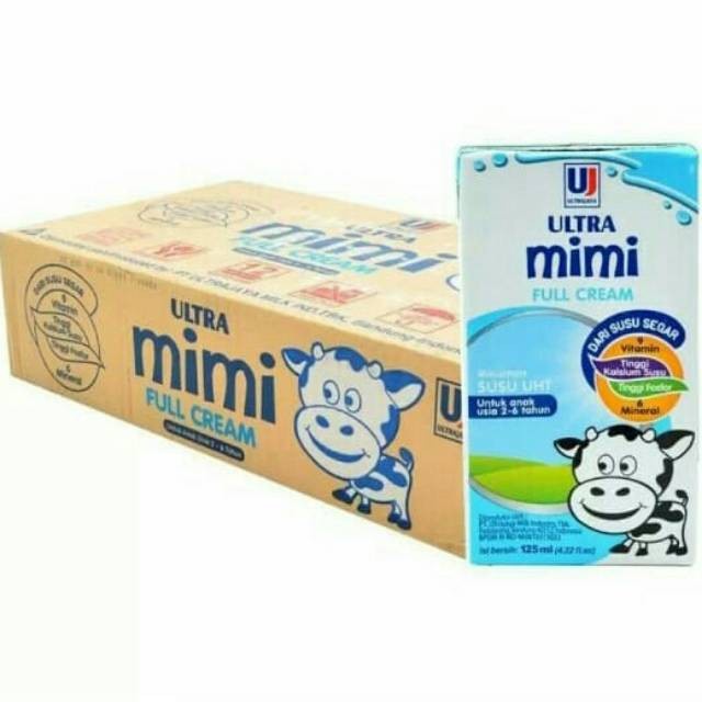 

(BestSeller) Susu ultra mimi full cream 125ml