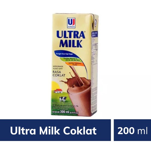 

(BestSeller) Susu UHT Ultra 200ML (1 dus isi 24)