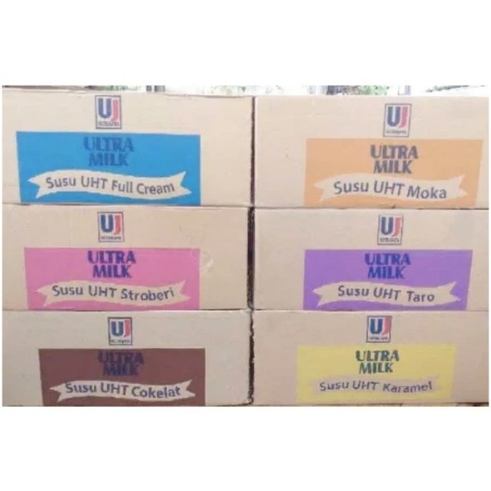

(BestSeller) Ultra milk susu UHT 200ml 1 karton