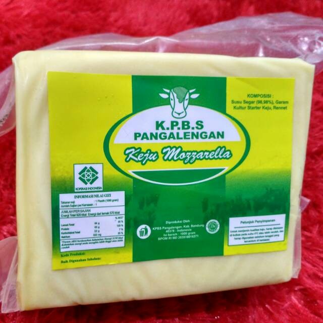 

(BestSeller) 1kg Keju Mozarella KPBS