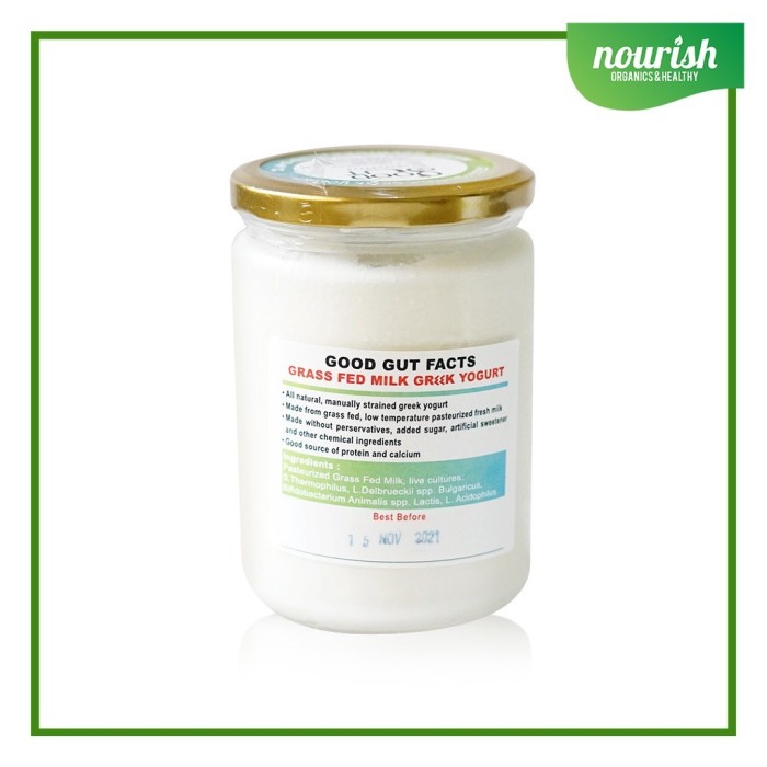 

(BestSeller) The Good Gut, Grassfed Milk Greek Yogurt 475gr
