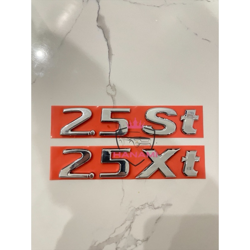 Emblem 2.5XT 2.5 XT Nissan Xtrail X-Trail ORIGINAL/Emblem 2.5ST 2.5 ST Nissan Xtrail X-Trail