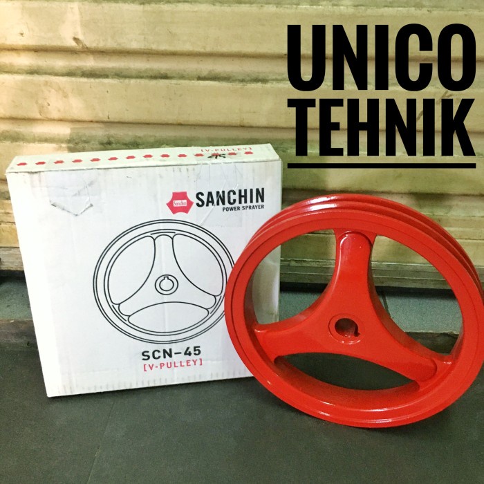 Pulley SANCHIN SCN / SC 45 / V pulley / spare part SANCHIN SC 45