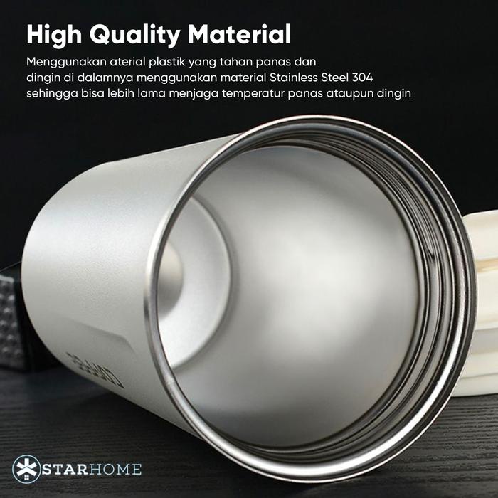 Terpopuler Starhome Tumbler Cup Led Termos Cangkir Gelas Kopi Suhu Tahan Panas Dingin Tumbler Travel