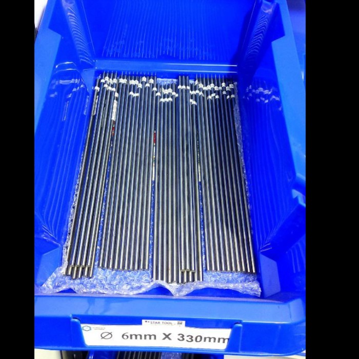 JTTOP" CARBIDE ROD 6 X 330 MATERIAL CARBIDE ROD TUNGSTEN