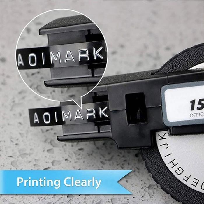 

Viral Label Maker Emboss 3D Stiker Label Diy Print Manual Roll Cod