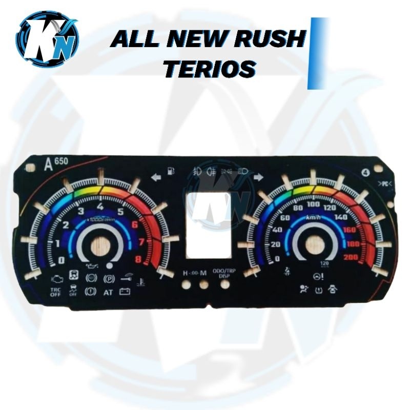 Panel Papan Speedometer variasi all new Rush / Terios thn 2018-2021