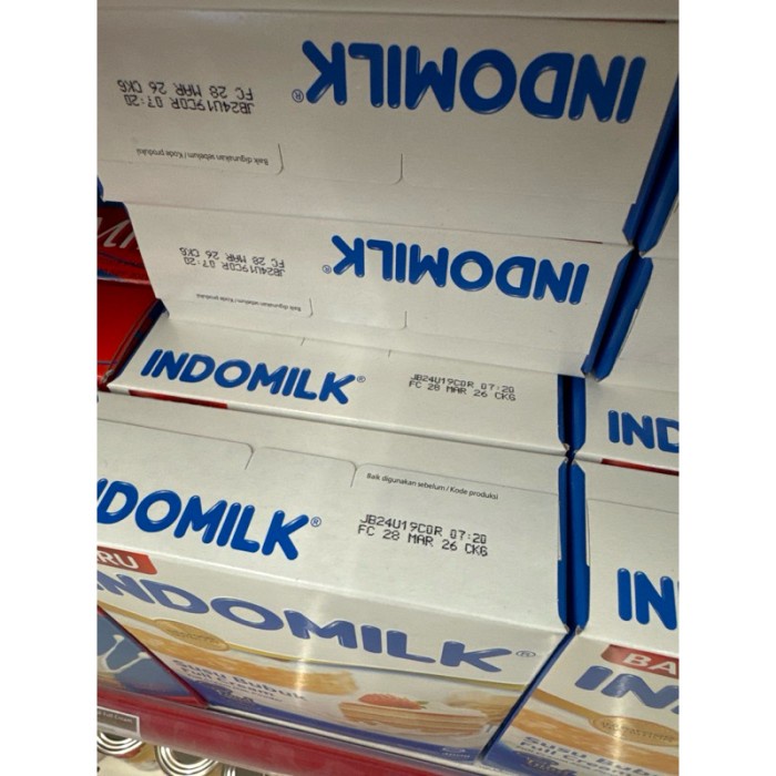 

(BestSeller) INDOMILK Susu Bubuk Full Cream 400gr / Susu Bubuk Baking Toko Bahan Kue TJ
