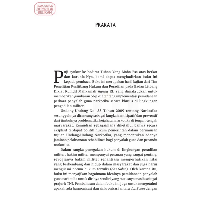 

Produk Viral Implementasi Sistem Pemidanaan Perkara Penyalahgunaan Narkotika Di Lingkungan Peradilan