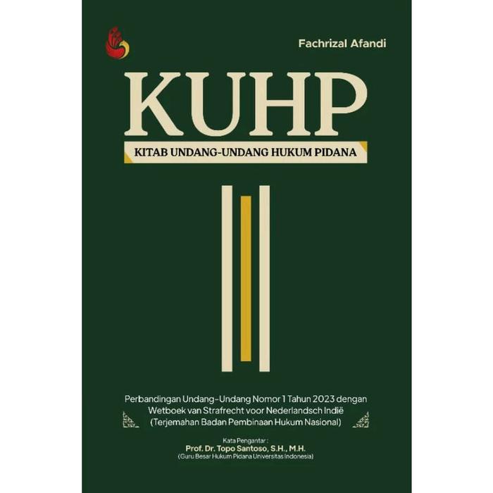 

Barang Terlaris Buku Kitab Undang-Undang Hukum Pidana (Kuhp) Hardcover [Original] Cod